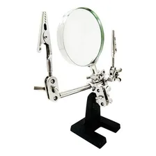 Lupa De Bancada Com Suporte E Pinça Foto mini 4