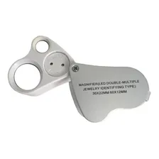 Lupa De Bolso Com Led Para Joalheiro Visualização 60x 30x Foto mini 1