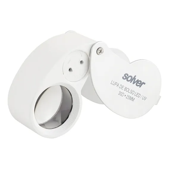 Lupa De Bolso Led/uv Solver Sld-131 Foto 1