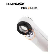 Lupa De Mão Led Solver Slp-181 Foto mini  3