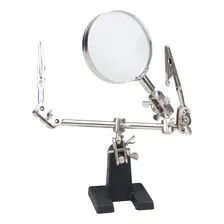 Lupa De Mesa 4x Garras Jacaré Suporte Rotação 360°tozz Tzlp8 Foto mini 4