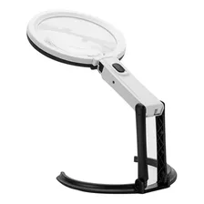 Lupa De Mesa Ou Bancada Com 10 Leds E Lente 120mm Bi-volt Foto mini 2