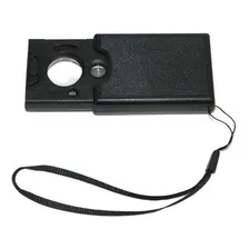 Lupa De Mão Conta Fios Leds Branco E Uv 60x/45x/30x Bolso Foto mini 2