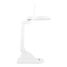 Lupa Mesa com iluminação LED Lente Bifocal 3D+12D Solver Hl-200 Foto mini  2