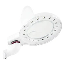 Lupa Mesa com iluminação LED Lente Bifocal 3D+12D Solver Hl-200 Foto mini 4