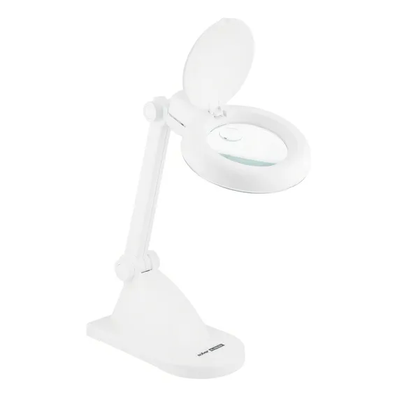 Lupa Mesa com iluminação LED Lente Bifocal 3D+12D Solver Hl-200 Foto 1