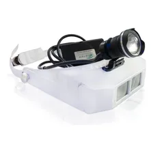 Lupa Pala Fotoforo Power Led Bateria Jogo De Lentes Estek Foto mini 1