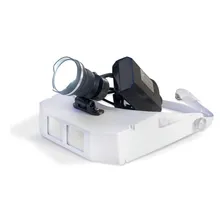 Lupa Pala Fotoforo Power Led Bateria Jogo De Lentes Estek Foto mini 2