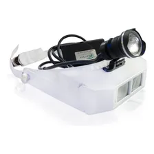 Lupa Pala Fotoforo Power Led Bateria Jogo De Lentes Estek Foto mini 1