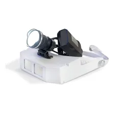 Lupa Pala Fotoforo Power Led Bateria Jogo De Lentes Estek Foto mini 2