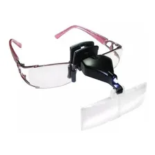 Lupa Para Óculos Vision Eye Estek Pala Estética Led Foto mini 1