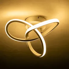 Lustre Banheiro Led Preto Dourado Branco Com Controle Luz 110v/220v Foto mini  2