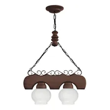 Lustre Canga 402e Luminária Rústica Luminárias Müller Cor Envelhecido 110v/220v Foto mini 1