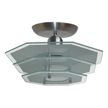 Lustre Com 3 Vidros Para Sala Quarto Cozinha Banheiro Fosco Cor Japonês Branco 110V/220V Foto mini 2