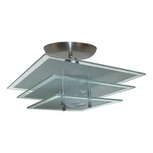 Lustre Com 3 Vidros Para Sala Quarto Cozinha Banheiro Fosco Cor Japonês Branco 110V/220V Foto mini 3