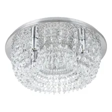 Lustre Cristal Legitimo 30cm Redondo Base Inox Brilhante -g9 Foto mini 1
