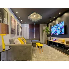 Lustre Cristal Legítimo 30x30 Sala Jantar LED Branco Frio Foto mini 4