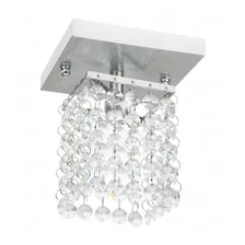 Lustre Cristal Legitimo Para 1 Lâmpada Led Foto mini 2