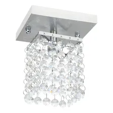 Lustre Cristal Legitimo Para 1 Lâmpada Led Foto mini 1