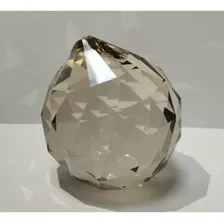 Lustre De Cristal Legítimo Honey Champanhe,vai Montado Foto mini 3