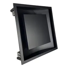 Lustre Embutir Iluminação Decorativa Indireta 45x45 Cor Preto Foto mini  2