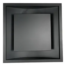 Lustre Embutir Iluminação Decorativa Indireta 45x45 Cor Preto Foto  mini 1