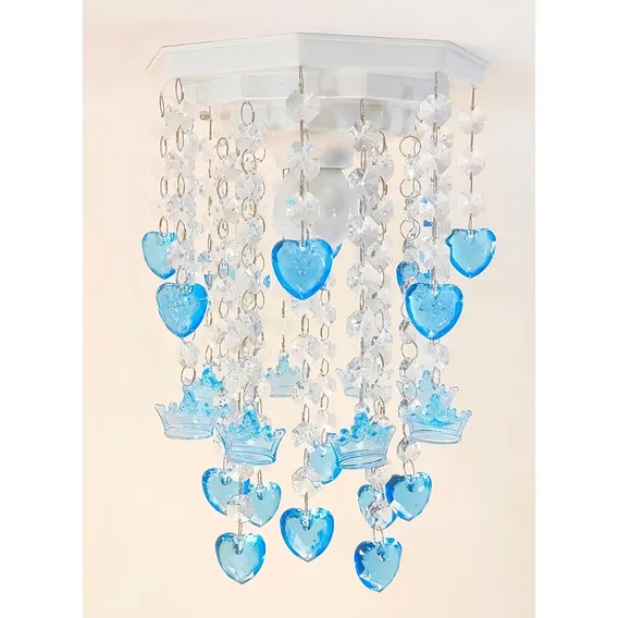 Lustre Infantil Azul Para Quarto De Menino Foto 1