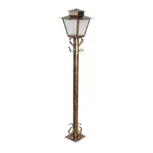 Lustre Jardim Ouro Velho Estrutura Marrom 110v/220v (bivolt) Foto  mini 1