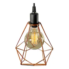 Lustre Luminária Pendente Utron Aramado Class Em 2 Cores Foto mini 4