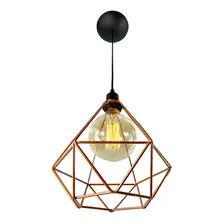 Lustre Luminária Pendente Utron Aramado Class Em 2 Cores Foto mini  2