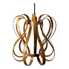 Lustre Luminária Pendente Utron Junco Copo Infinit 29cm Cor Natural Bivolt Foto mini 3
