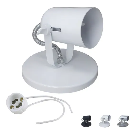 Lustre Luminaria Tipo Spot Dicroica Direcionavel Foco Cor Branco 110V/220V Foto 1