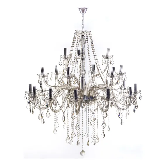 Lustre Maria Thereza Champagne 21 Braços Foto 1