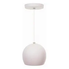 Lustre Pendente Bolinha Branco Lustre Sala Quarto Balcões Foto mini 2