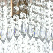 Lustre Pendente Cristal AcrÃlico Manucrillic Cobre Foto mini 3