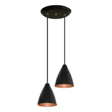 Lustre Pendente Duplo Para Sala / Cozinha - Cores 110v/220v Foto  mini 1