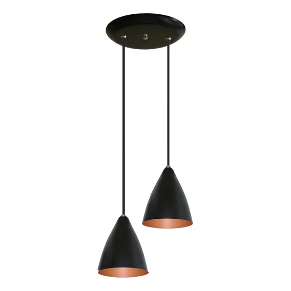Lustre Pendente Duplo Para Sala / Cozinha - Cores 110v/220v Foto 1
