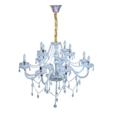 Lustre Pendente Nice 12 Transparente Startec E14 Bivolt 127V/220V Foto mini 4