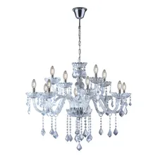 Lustre Pendente Nice 12 Transparente Startec E14 Bivolt 127V/220V Foto  mini 1