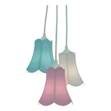 Lustre Pendente Paris Arabescos Candy Colors Foto  mini 1