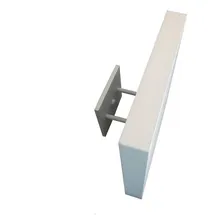 Lustre Pendente Sobrepor Luminária Plafon Luz Indireta 50x50 Estrutura Branco 110v 220v (bivolt) Foto mini 4