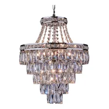 Lustre Pendente Startec Florença Cromado G9 Bivolt Foto  mini 1