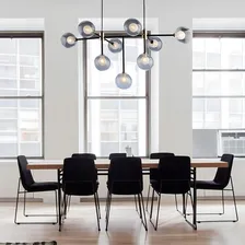 Lustre Pendente Startec Manhattan Dourado G9 Bivolt Foto mini 3