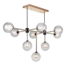 Lustre Pendente Startec Manhattan Dourado G9 Bivolt Foto mini 2