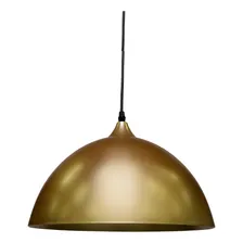 Lustre Pendente Taschibra Brooklyn E27 Bivolt Dourado Foto mini 2