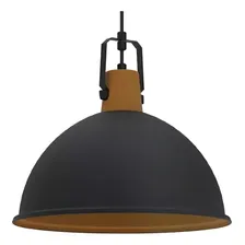 Lustre Pendente Taschibra Factory P Bivolt Preto E27 110V/220V Foto mini 2