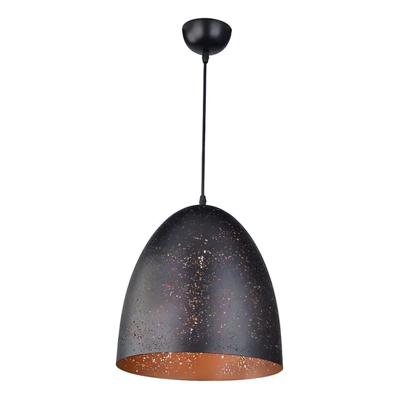 Lustre Pendente Taschibra Td 3010 Preto E27 Bivolt Foto 1