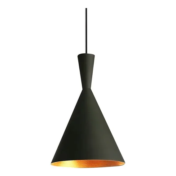 Lustre Pendente Taschibra Td 902 Preto E27 Bivolt Foto 1
