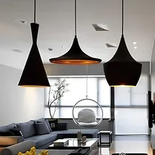 Lustre Pendente Taschibra Td 902 Preto E27 Bivolt Foto mini  3