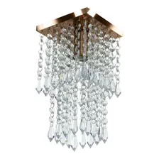 Lustre Plafon De Cristal Acrilico Spark Cobre Maravilhoso Foto mini  2